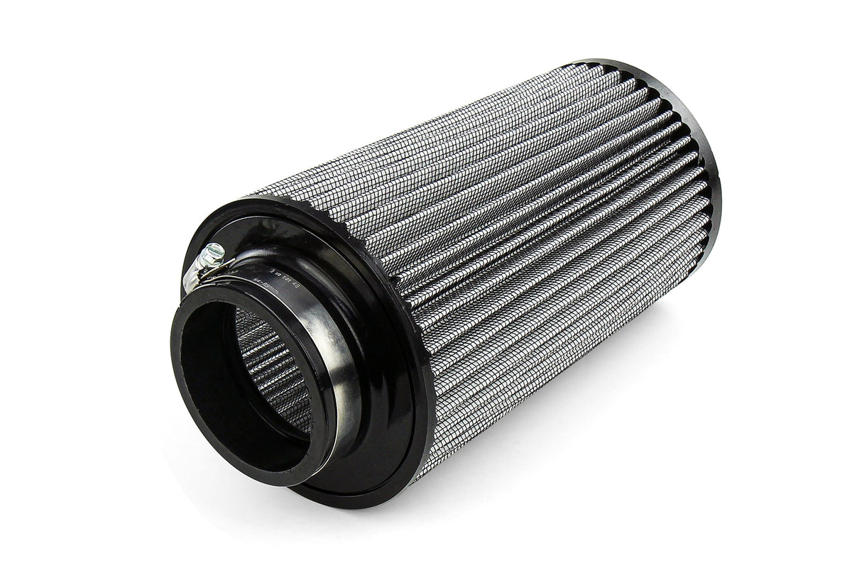 HPS 3" Universal Round Intake Air Filter [10.25" L, 5.5" Base] HPS-4337