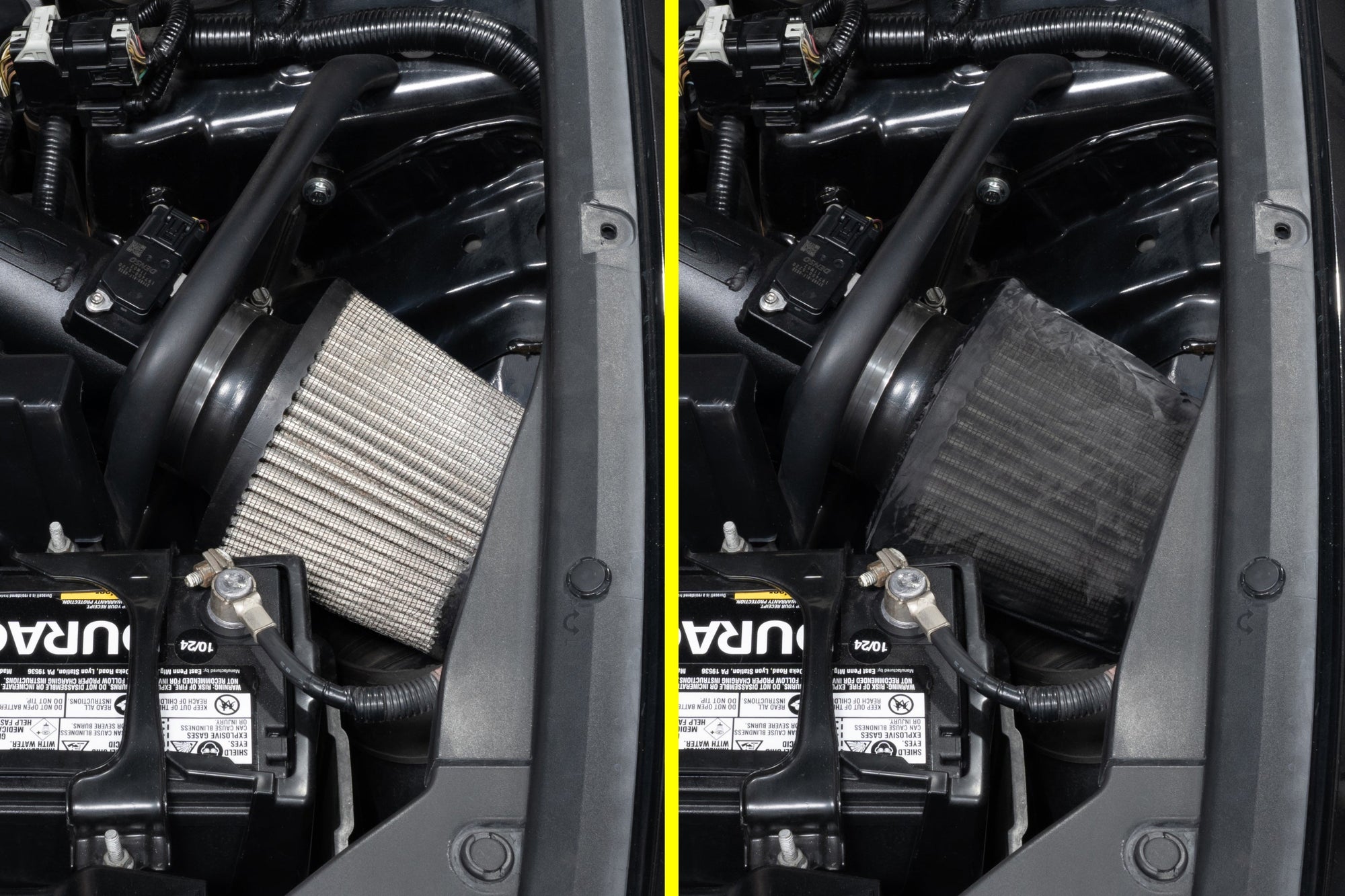 HPS-9147 HPS Black Air Filter Sock Pre-Filter -Water/Dust Protection, Extends Filter Life