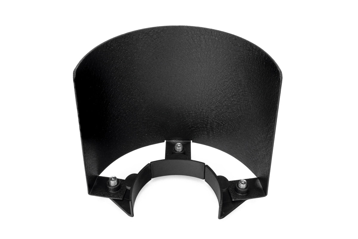 HSK-404 HPS Black Universal Fit Aluminum "Half-Open"Intake Air Filter Heat Shield Kit