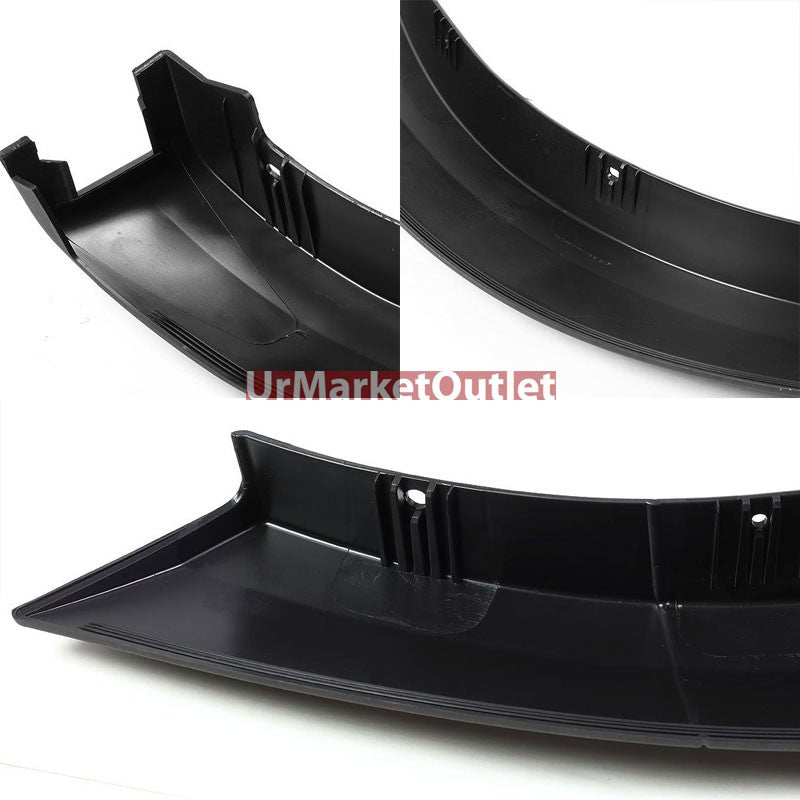 Matte Black ABS Bolt-On Wheel Fender Flares Guard For 09-17 Dodge Ram 1500