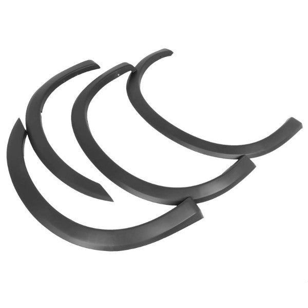 Black Satin Race Wheel Fender Flare Guard work with 99-04 F-250/F-350 Super Duty