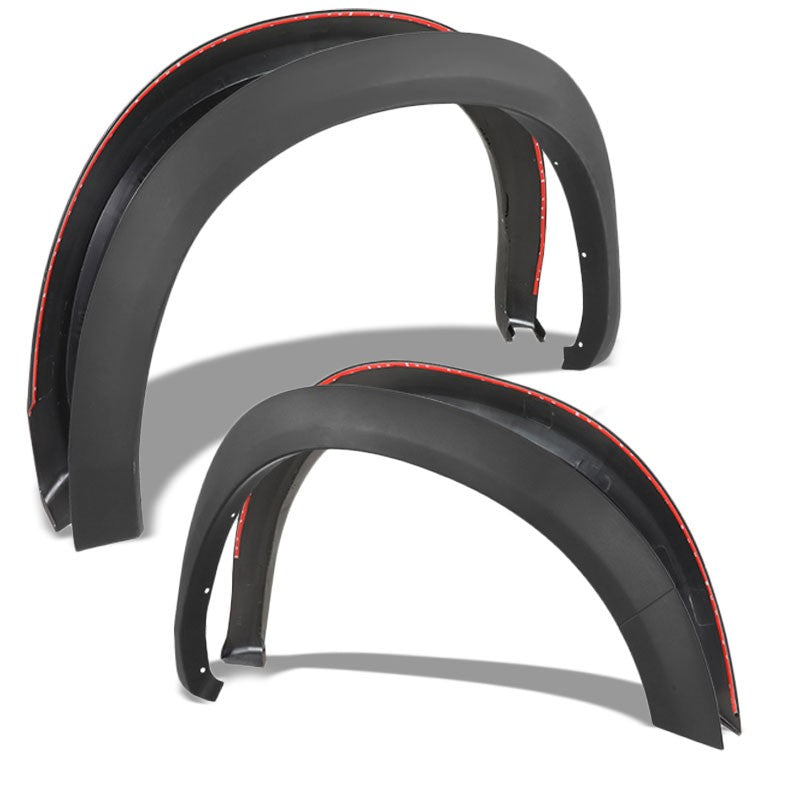 4PC Matte Black Bolt-On Wheel Fender Flares Guard Cover For 10-18 Ram 2500 3500