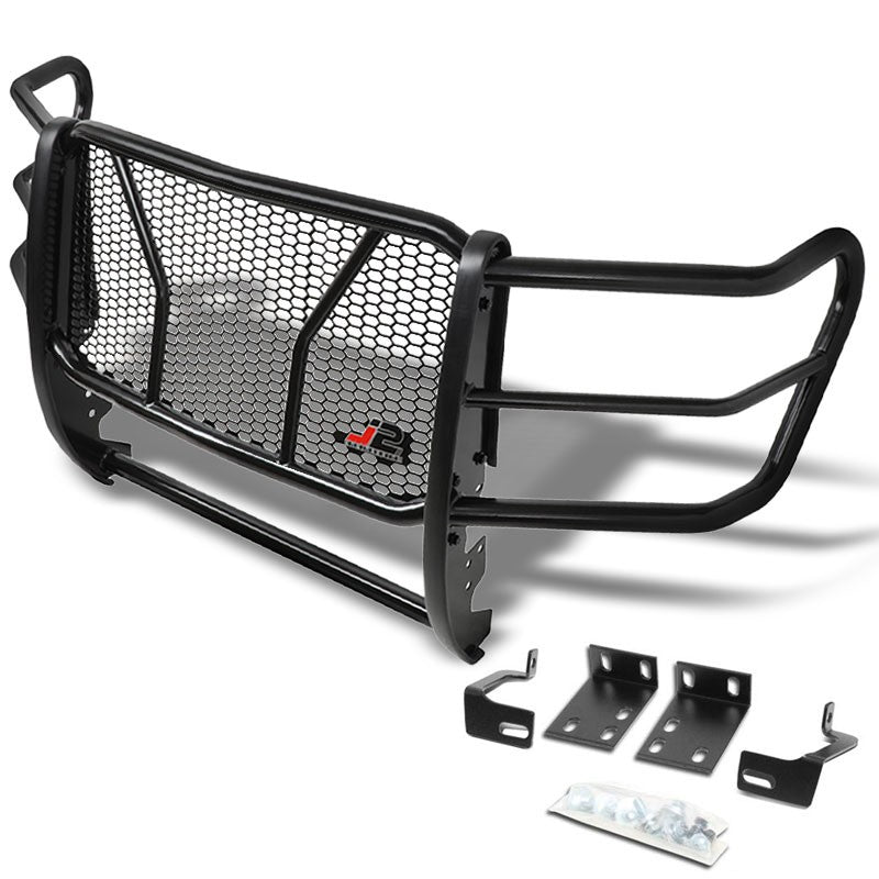 J2 Black Mild Steel Full Front Grille Guard For 11-16 Ford F-250 Super Duty