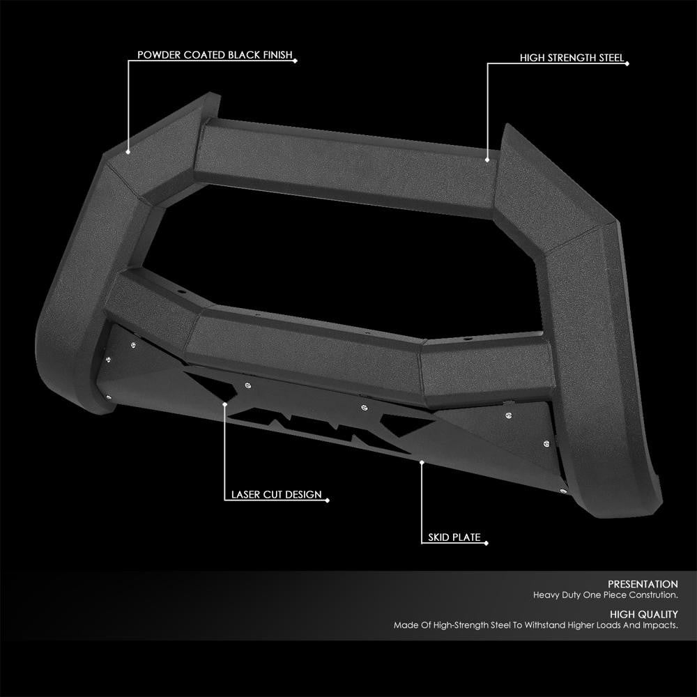 J2 Square Frame Bat Front Bumper Bull Bar Guard For 99-07 Ford Super Duty Pickup