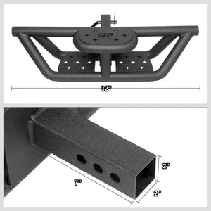 J2 Two-Tiered Tubular Step Design 2" Tow Hitch Receiver J2-PT-ZTL-8276
