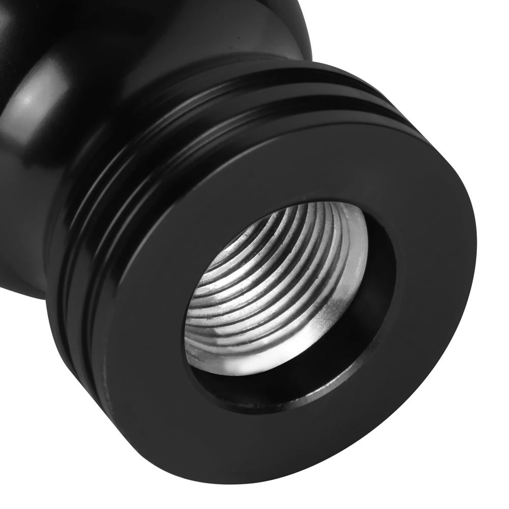 J2-SK-001-BK J2 Black (Teardrop Shape) For 6-Speed Manual Shift Knob (M8/M10/M12 Adapter)