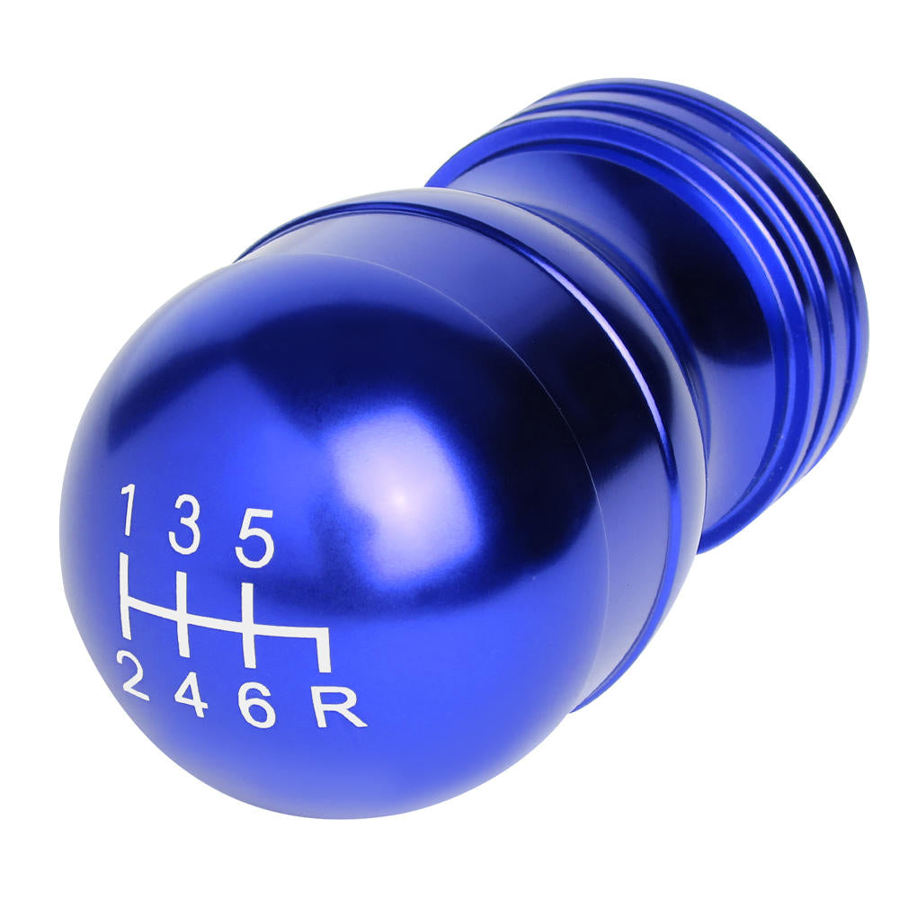 J2-SK-001-BL J2 Blue (Teardrop Shape) For 6-Speed Manual Shift Knob (M8/M10/M12 Adapter)