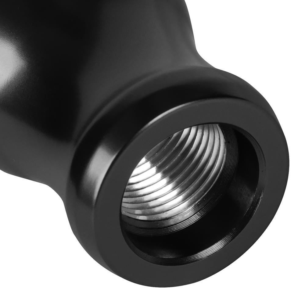 J2-SK-002-BK J2 Black (Flat Top Teardrop) For 6-Speed Manual Shift Knob (M8/M10/M12 Adapter)