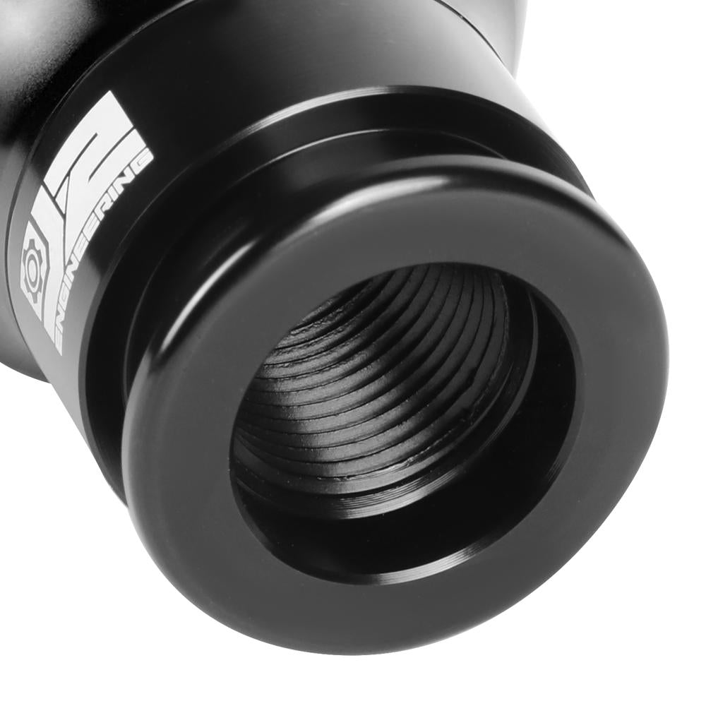 J2-SK-003-BK J2 Black (Teardrop Shape Design) For 6-Speed MT Shift Knob (M8/M10/M12 Adapter)