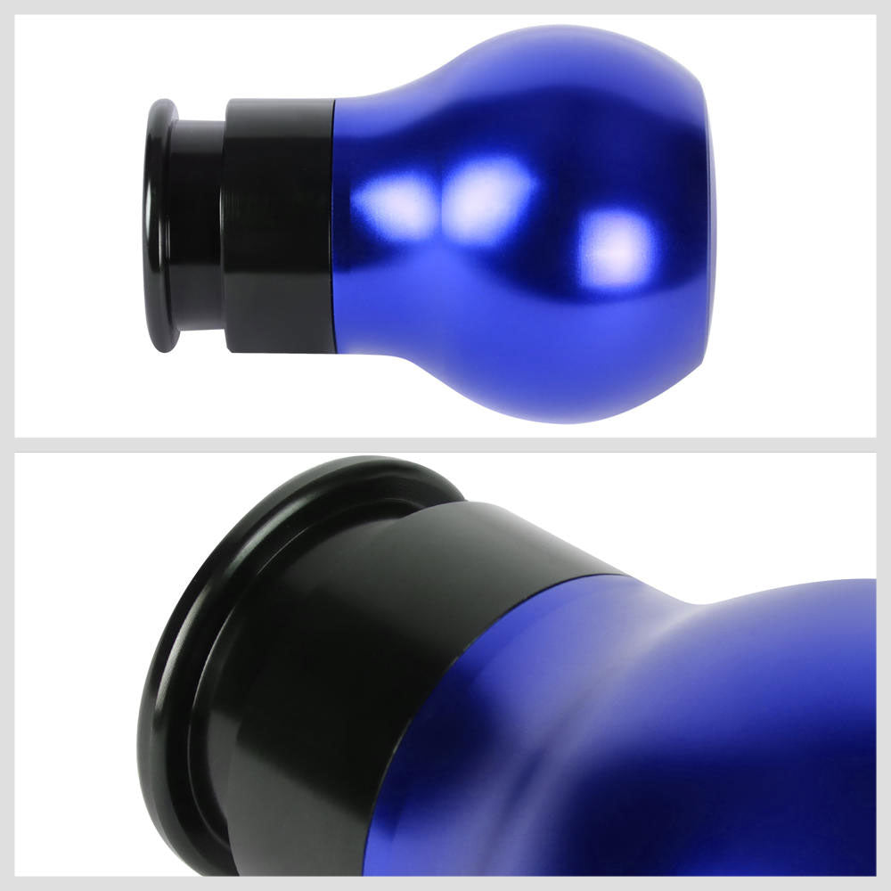 J2-SK-003-BL J2 Blue (Teardrop Shape Design) For 6-Speed MT Shift Knob (M8/M10/M12 Adapter)