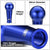 J2-SK-005-BL J2 Blue (Ball Teardrop Style) For 6-Speed Manual Shift Knob (M8/M10/M12 Adapter)
