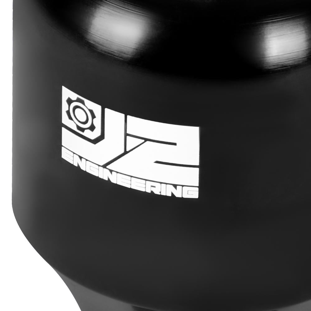 J2-SK-006-BK J2 Black (Cylindrical Wine Cup) For 6-Speed MT Shift Knob (M8/M10/M12 Adapter)