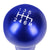 J2-SK-007-BL J2 Blue (Spherical Teardrop) For 6-Speed Manual Shift Knob (M8/M10/M12 Adapter)