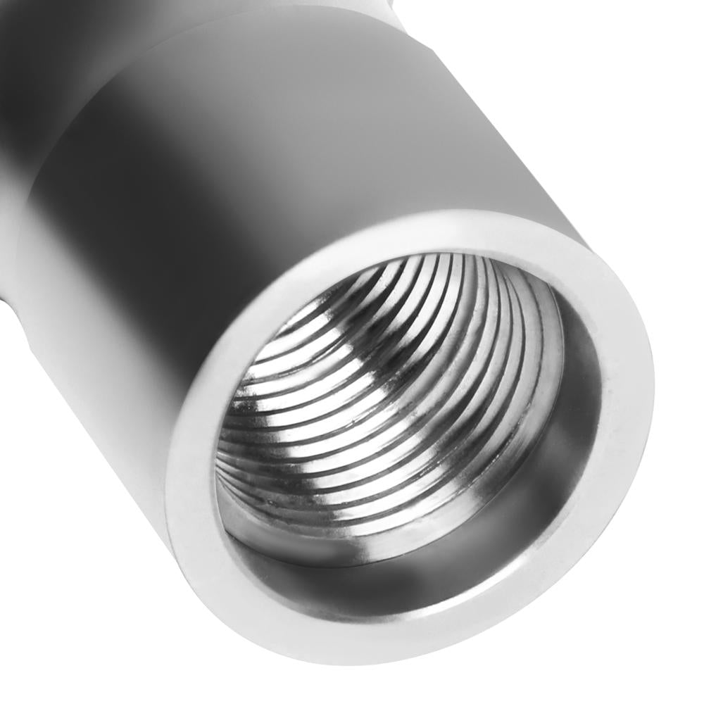 J2-SK-007-SL J2 Silver (Spherical Teardrop) For 6-Speed MT Shift Knob (M8/M10/M12 Adapter)