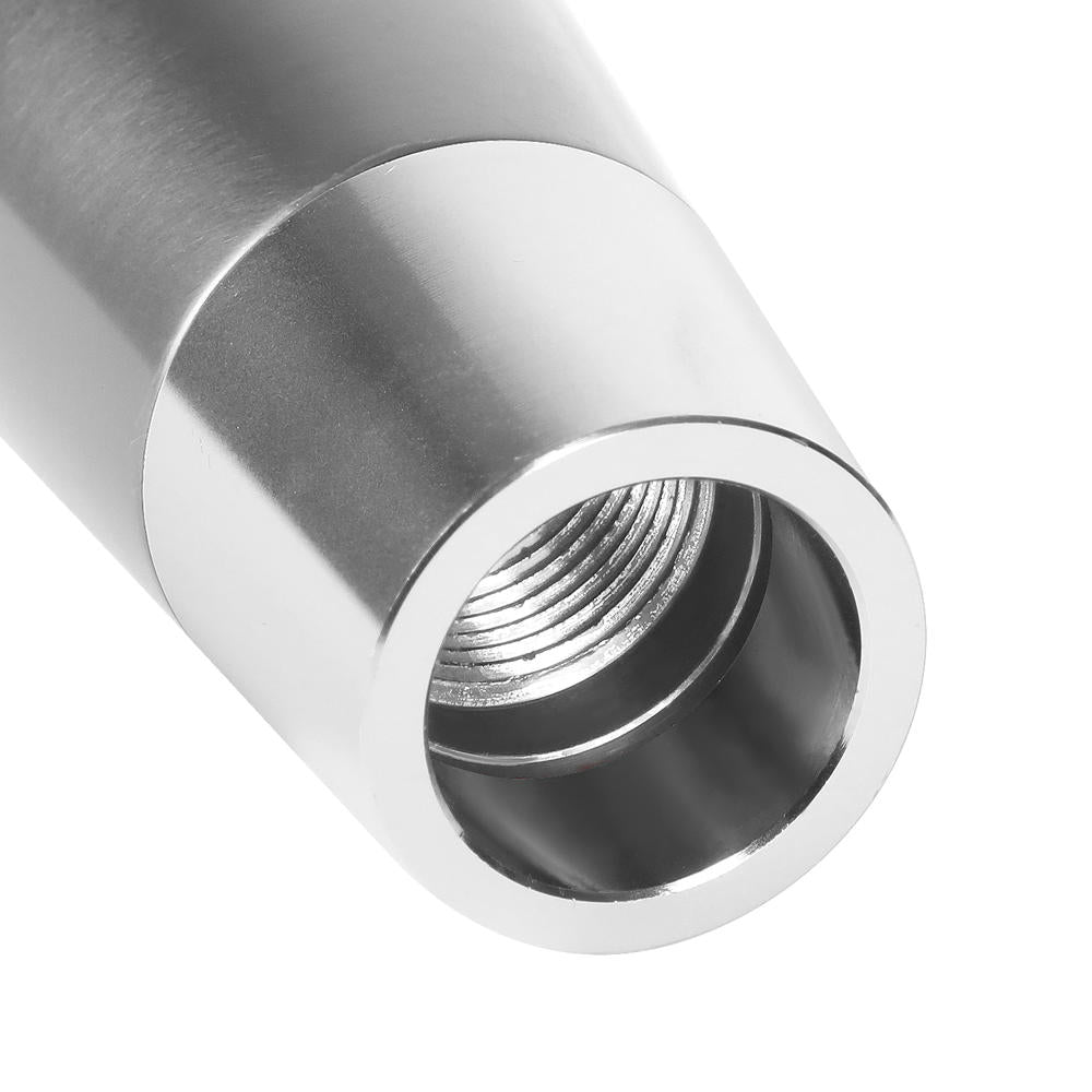 J2-SK-009-SL J2 Silver (Tapered Cylindrical) For 6-Speed MT Shift Knob (M8/M10/M12 Adapter)