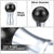 J2-SK-010-BK J2 Black (Ball Teardrop 2-Piece) For 6-Speed MT Shift Knob (M8/M10/M12 Adapter)