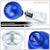 J2-SK-010-BL J2 Blue (Ball Teardrop 2-Piece) For 6-Speed MT Shift Knob (M8/M10/M12 Adapter)