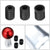 J2-SK-010-RD J2 Red (Ball Teardrop 2-Piece) For 6-Speed MT Shift Knob (M8/M10/M12 Adapter)
