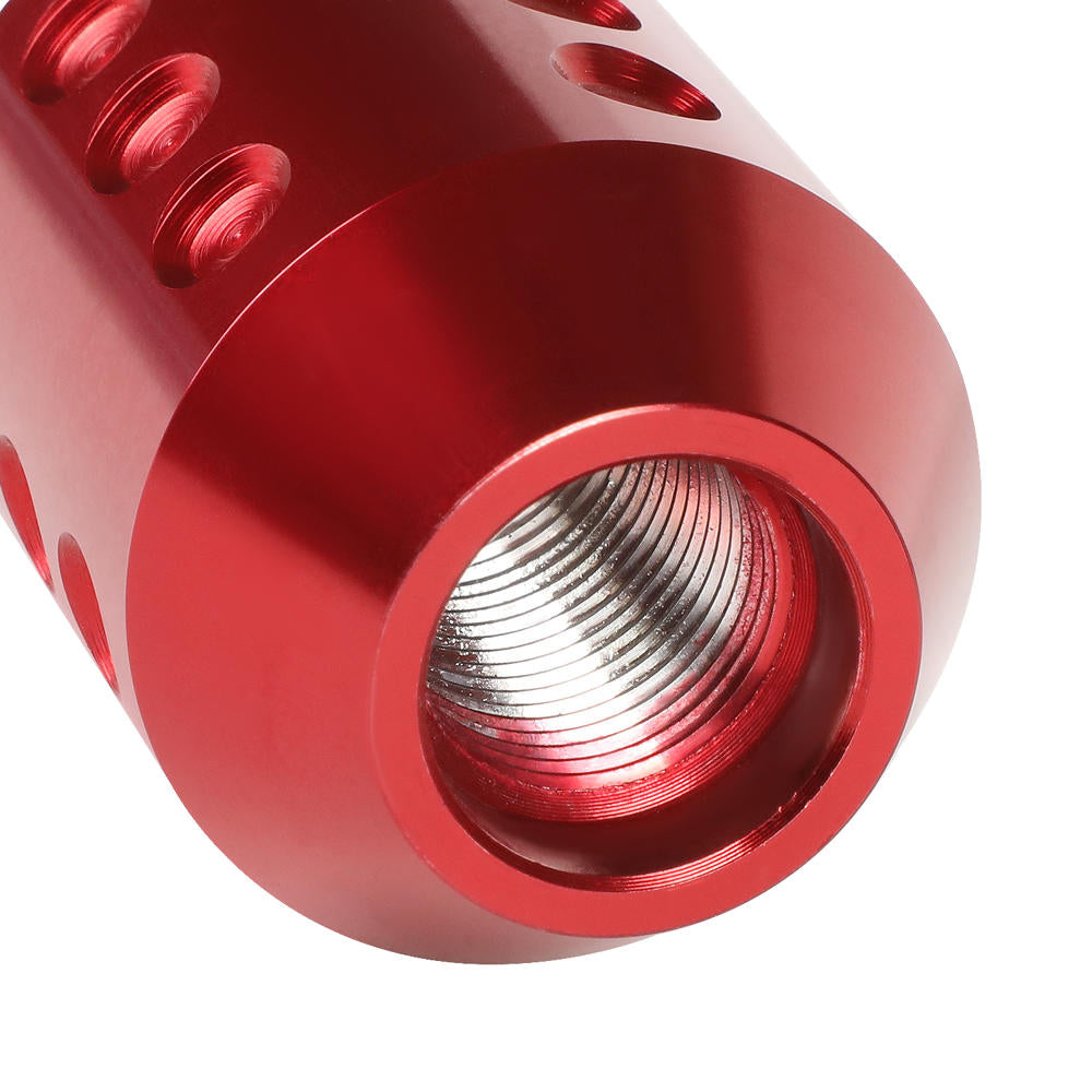 J2-SK-011-RD J2 Red Cylindrical Recessed Hole Indents For 6-Speed MT Shift Knob (3 Adapter)