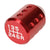 J2-SK-011-RD J2 Red Cylindrical Recessed Hole Indents For 6-Speed MT Shift Knob (3 Adapter)