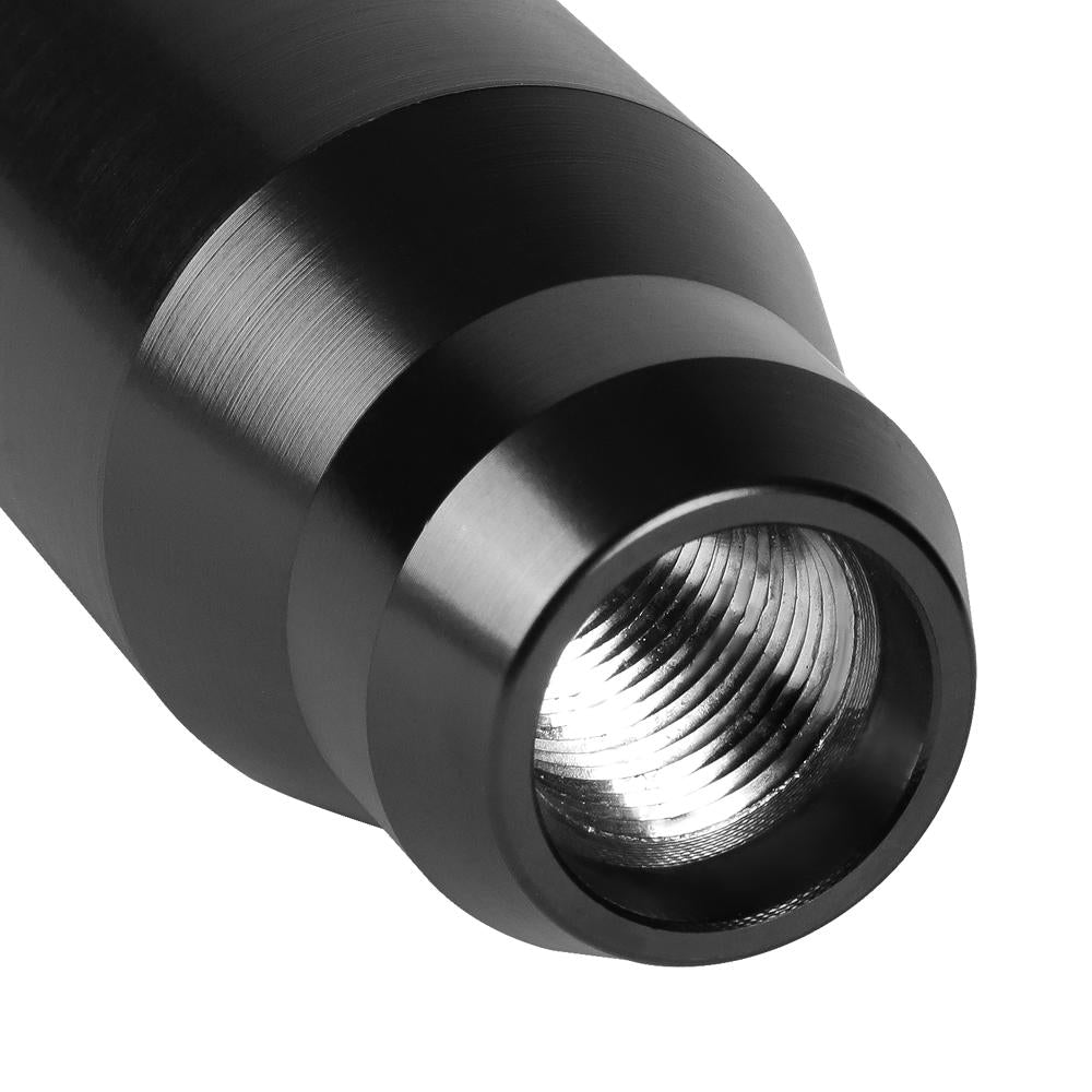 J2-SK-012-BK J2 Black (Cylindrical Tapered Top/Bottom) For 6-Speed MT Shift Knob (3 Adapter)