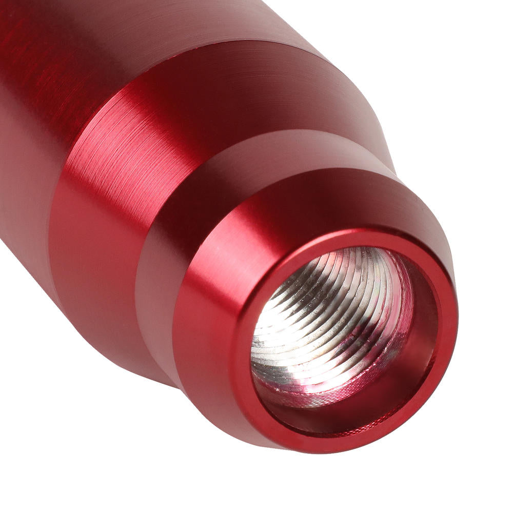 J2-SK-012-RD J2 Red (Cylindrical Tapered Top/Bottom) For 6-Speed MT Shift Knob (3 Adapter)