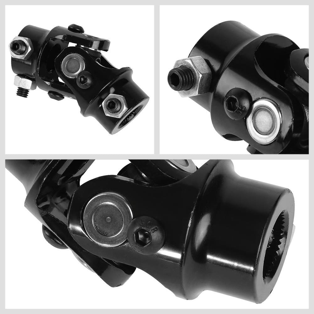 BFC-STUJOINT-049 3/4" 36 Spline to 3/4" DD 40CR Alloy Steel Steering Shaft Column Single U-Joint