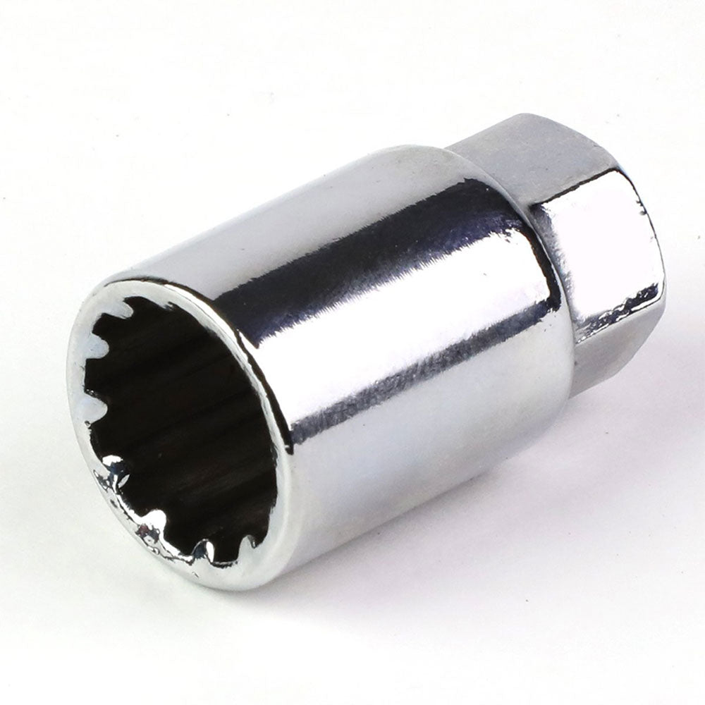 Light Blue M12x1.5 Conical Open Knurl End Acorn Tuner 16x Lug Nuts+4 Lock Nuts-Accessories-BuildFastCar