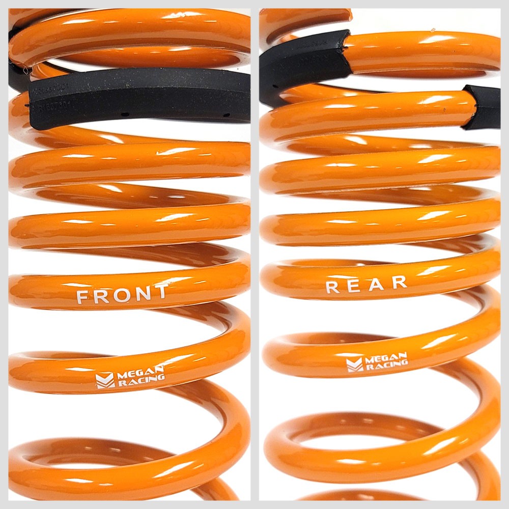 MR-LS-TCA25 Megan 4PCs Orange Street-Version Lowering Springs Kit For 25+ Toyota Camry XV80