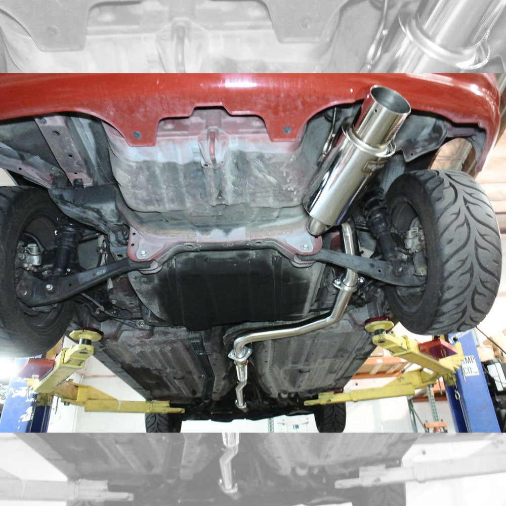Megan LW-CBS-HC96H-DS Drift Spec Stainless CBS Exhaust System For 96-00 Civic Hatchback