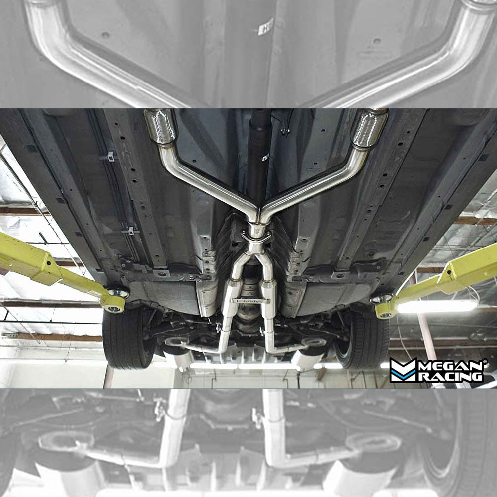 LW-CBS-IG124D Megan Stainless Steel Catback System For 07-013 Infiniti G35 G37 Sedan RWD AWD