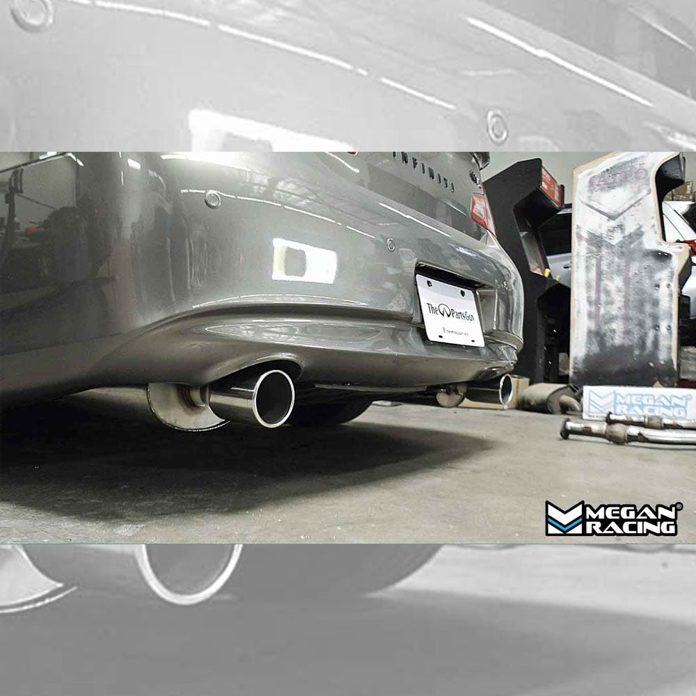 LW-CBS-IG124D Megan Stainless Steel Catback System For 07-013 Infiniti G35 G37 Sedan RWD AWD