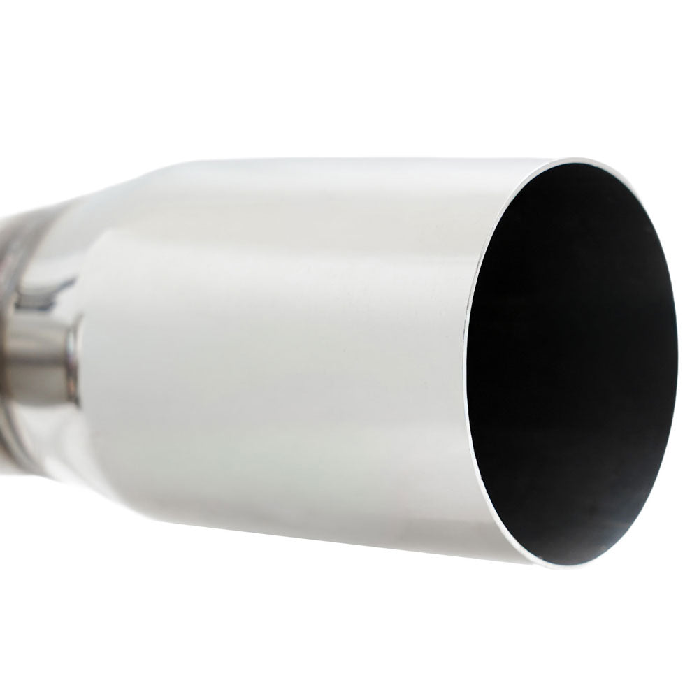 LW-CBS-MLE08X Megan Turbo Catback Exhaust Kit 4" Polish Tip For 08-16 Lancer Evolution 10 CZ4A
