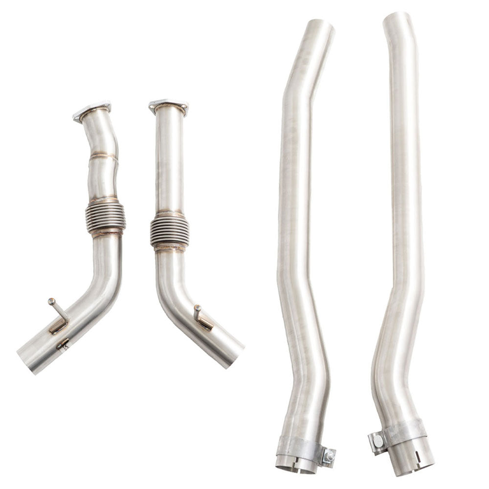 LW-MIDPIPE-ASQ820 Megan Stainless Steel Mid Pipe Bolt-On Style For 20-25 Audi SQ7 / 20+ Audi SQ8