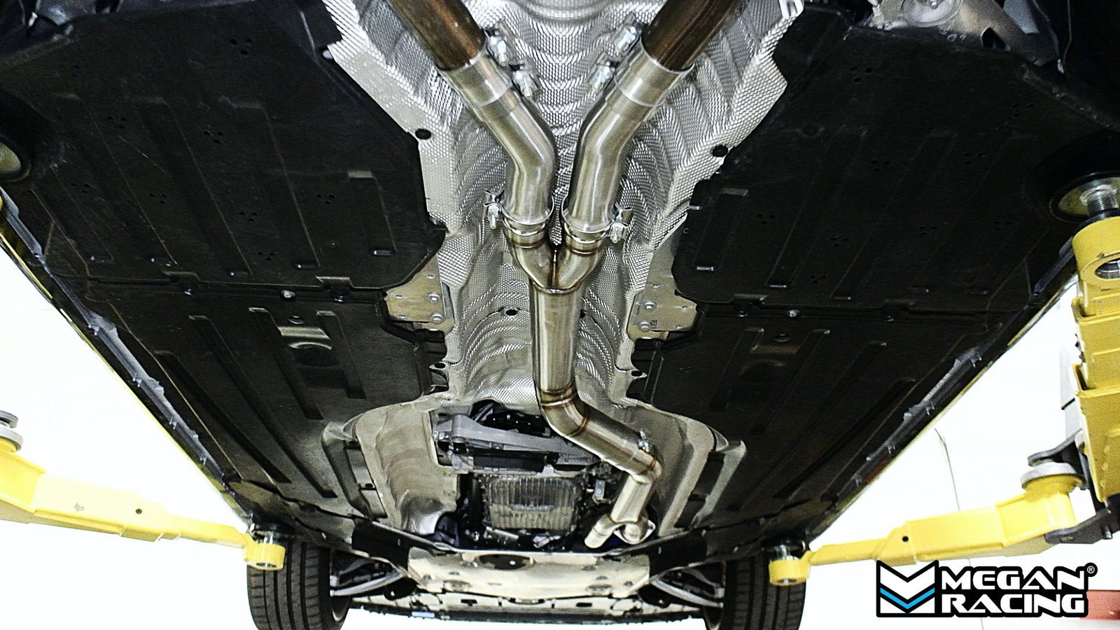 LW-MIDPIPE-BG87 Megan Cut-N-Clamp On Stainless Steel Mid Pipe Exhaust For 23+ BMW M2 (G87)