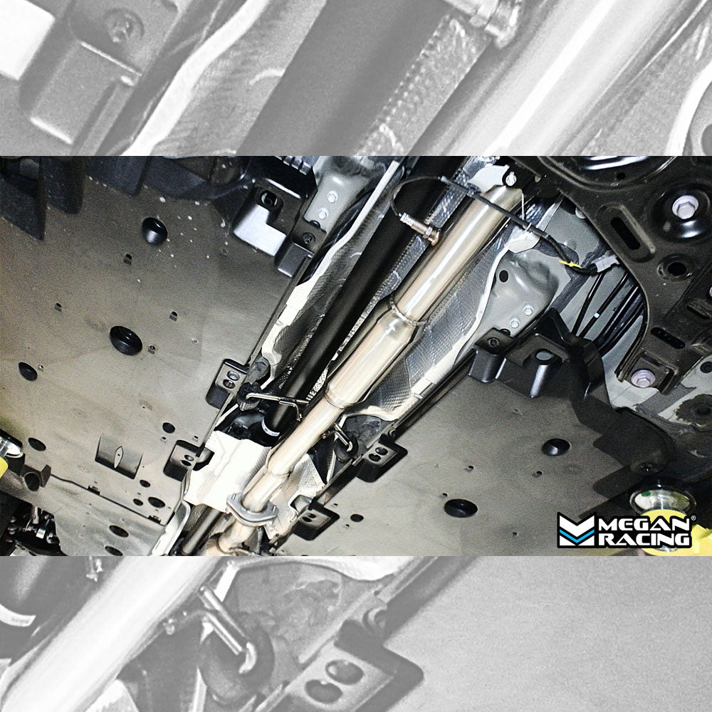 Megan LWT-MIDPIPE-TGRC23 Mid Pipe 2023 Toyota GR Corolla GZEA14