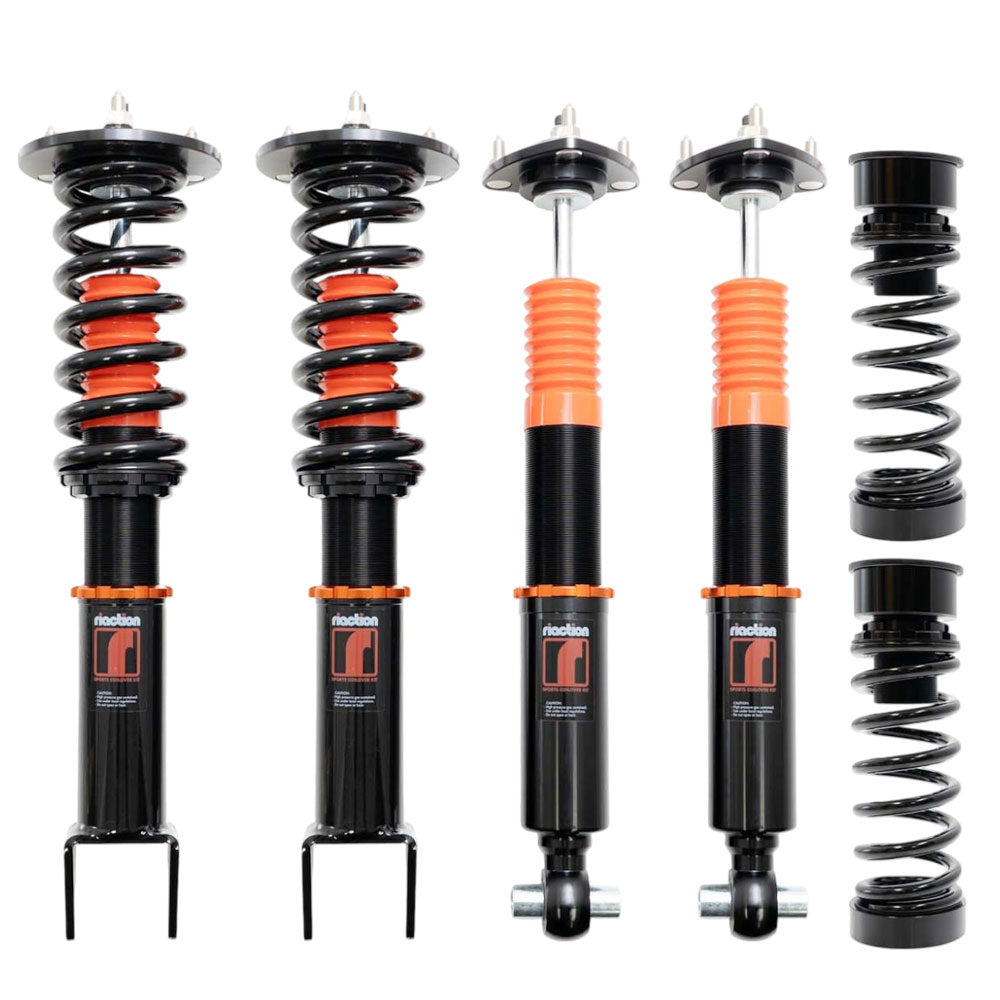 RIA-LX-001-SS Riaction GT-1 Linear Coilover Springs Kit For 13-20 Lexus GS350/GS450h RWD