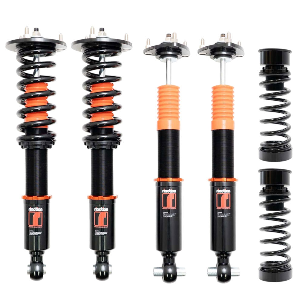 RIA-LX-011-SS Riaction GT-1 Linear Coilover Springs Kit For 14-20 Lexus IS RWD Front Eyelet