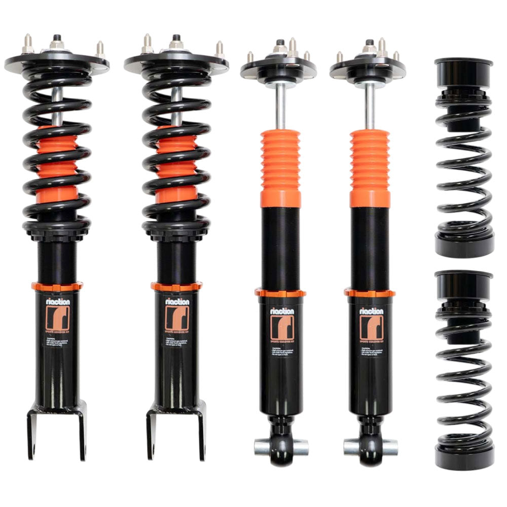 RIA-LX-016-SS Riaction GT-1 Linear Coilover Springs Kit For 17-25 Lexus IS RWD Front Fork