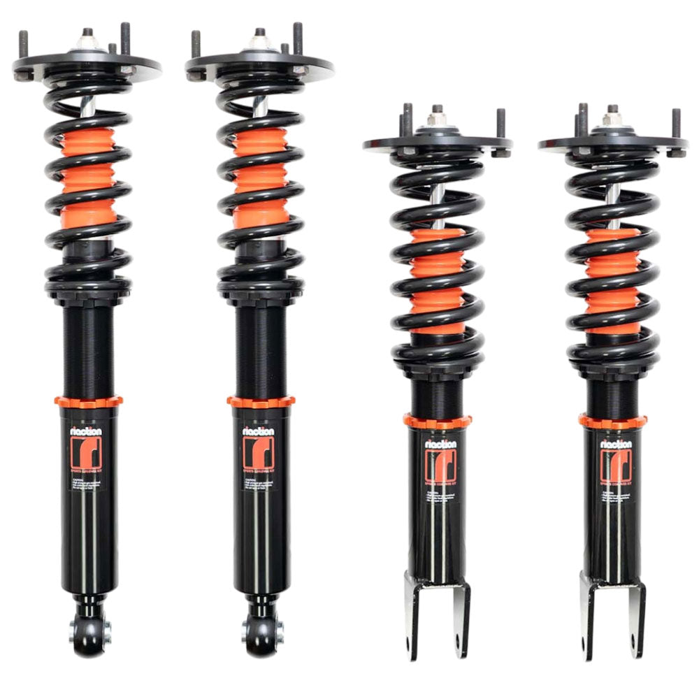 RIA-LX-021-SS Riaction GT-1 Linear Coilover Springs Kit For 07-17 Lexus LS460 RWD (XF40)