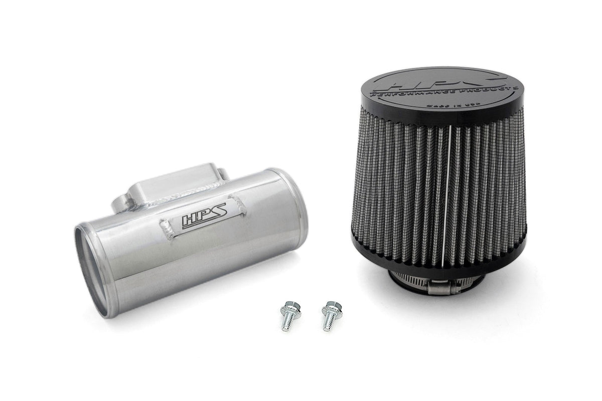 MAFT-1602 HPS 3" MAF Sensor Housing + Cone Air Filter 6.5" L For 2JZ 1MZ 1UZ Engine Swap