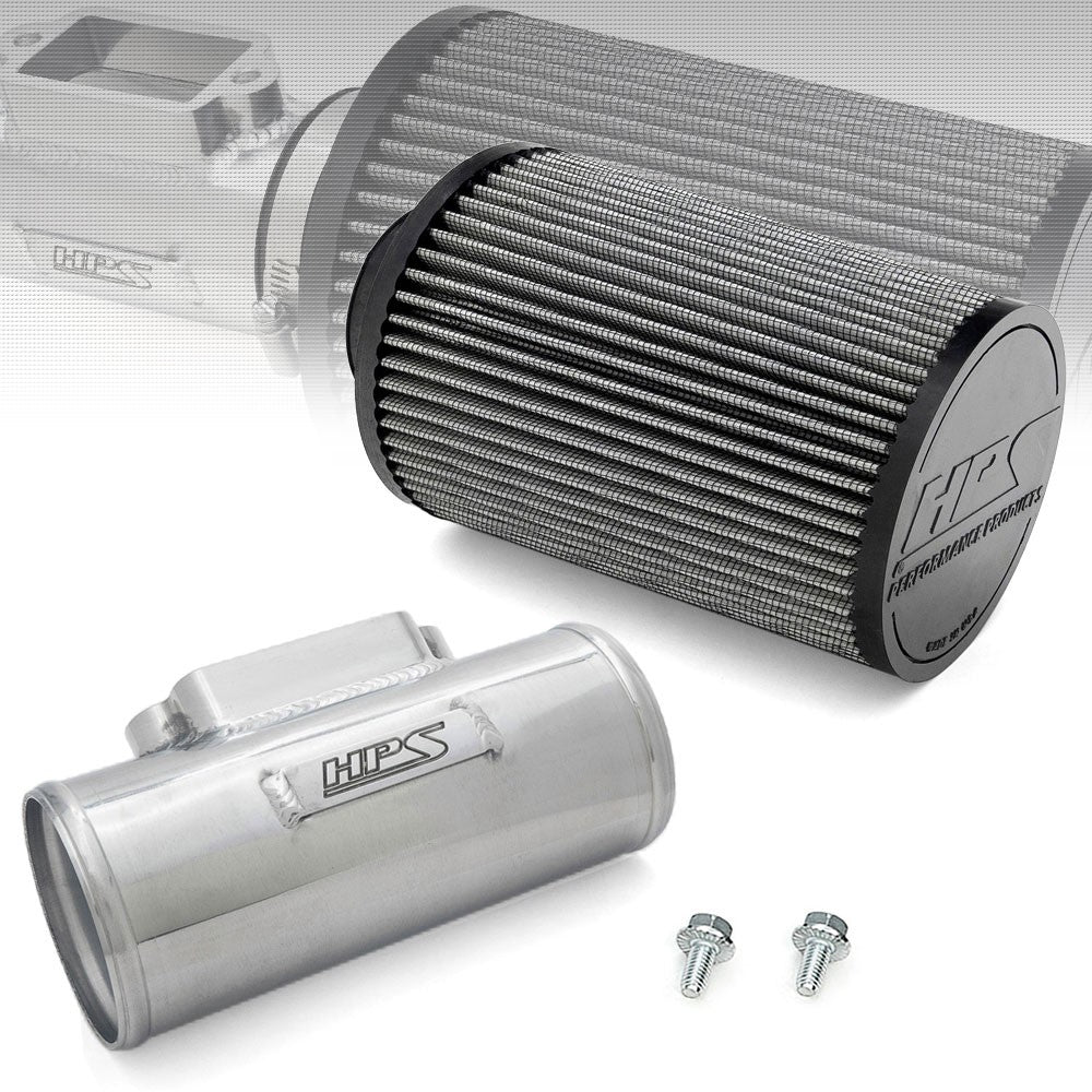 MAFT-1603 HPS 3" MAF Sensor Housing + Cone Air Filter 9.5" L For 2JZ 1MZ 1UZ Engine Swap