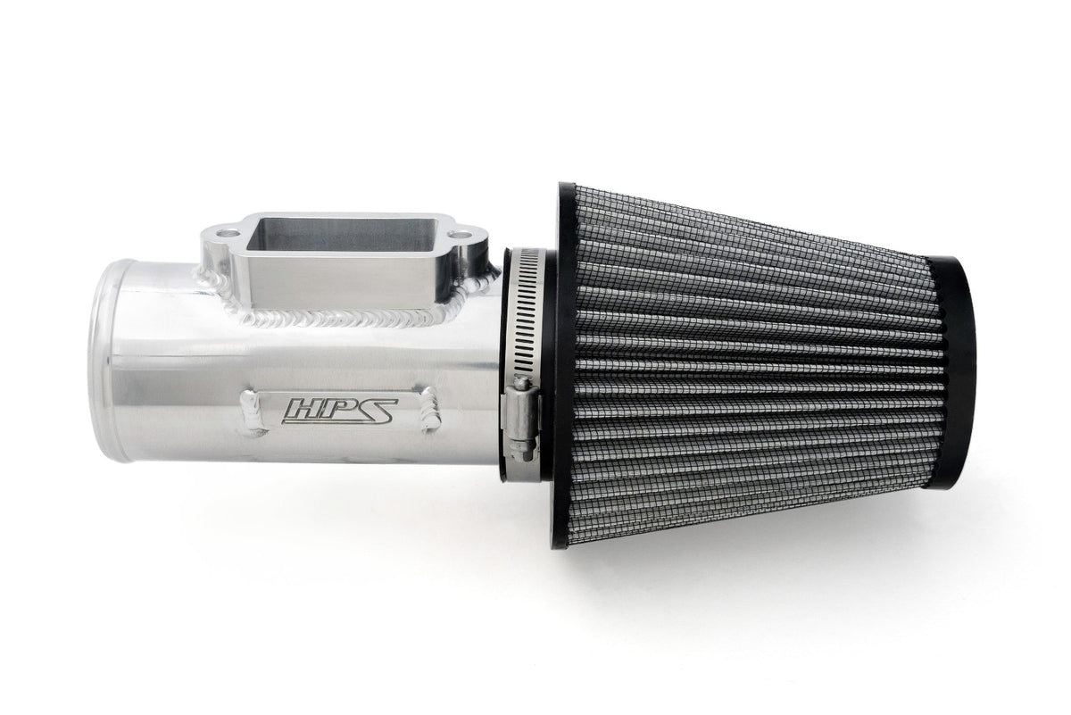 MAFT-1604 HPS 3" MAF Sensor Housing + Cone Air Filter 6.75" L For 2JZ 1MZ 1UZ Engine Swap