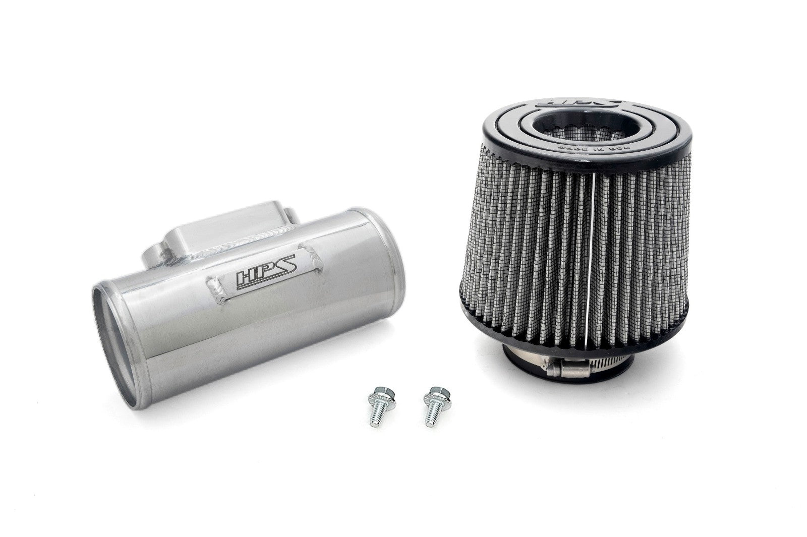 MAFT-1606 HPS 3" MAF Sensor Housing+OpenTop Cone Filter 6.5" L For 2JZ 1MZ 1UZ Engine Swap