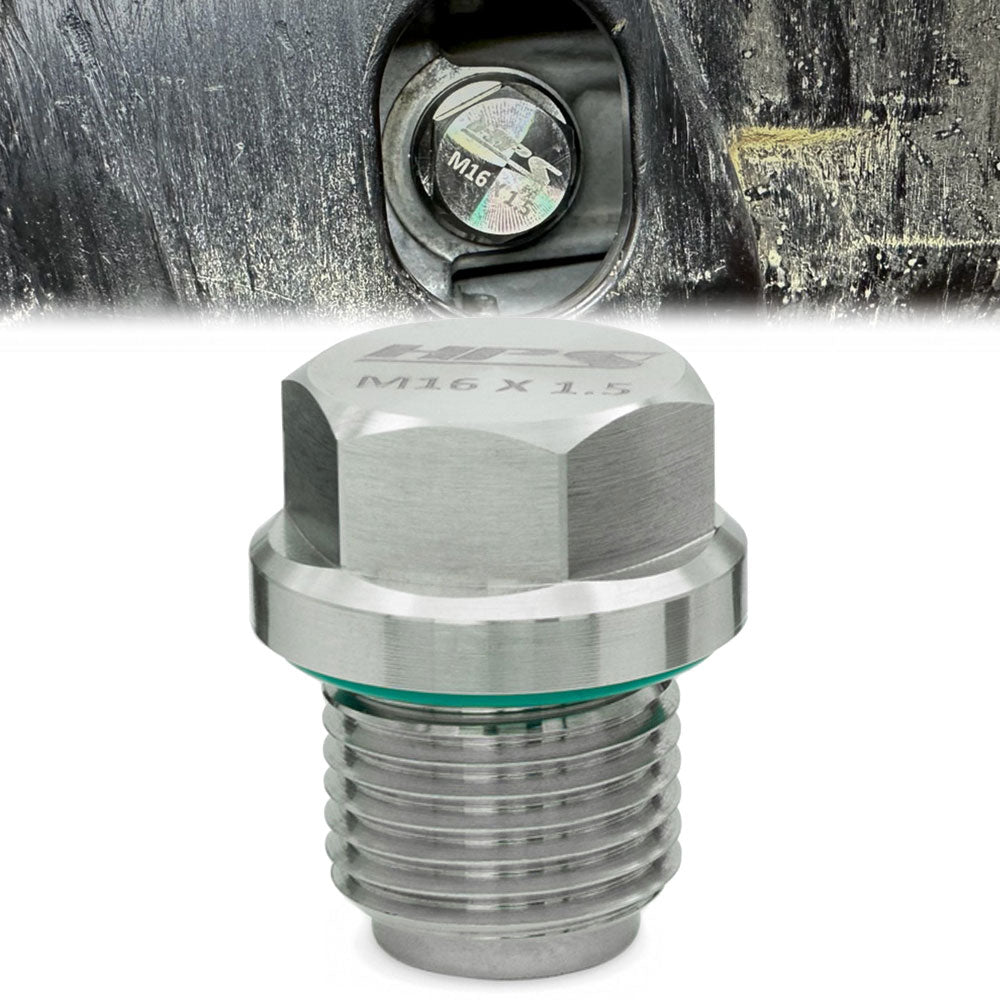MDP-M16x150-A HPS Differential Stainless Steel Oil Drain Plug For Polaris General Ranger RZR