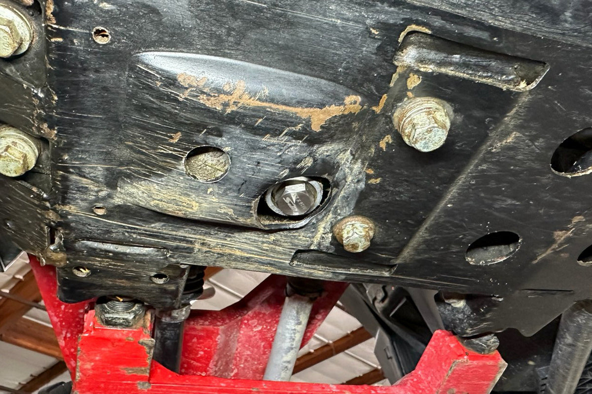 MDPK-101 HPS 2PCs Differential Stainless Oil Drain Plug For Polaris General Ranger RZR