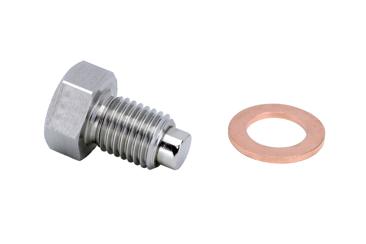 MDPK-103 HPS Engine Oil Pan Stainless Steel Oil Drain Plug For Polaris General Ranger RZR