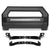Square Textured Bull Bar Grill Guard+License Bracket+LED Bar For 16-18 Tacoma