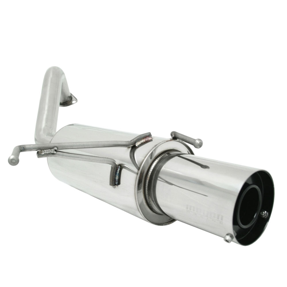 MR-ABE-HF09DS Megan Drift Spec Axleback Exhaust Kit 4" Polished Tip For 09-13 Honda Fit 1.5L