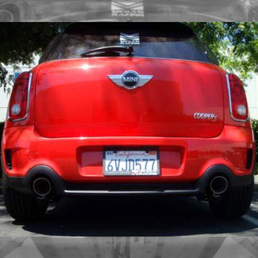 MR-ABE-MCC11-VO Megan RS Axleback Exhaust Kit 4" Burnt Rolled Tips For 11-16 Mini Countryman R60